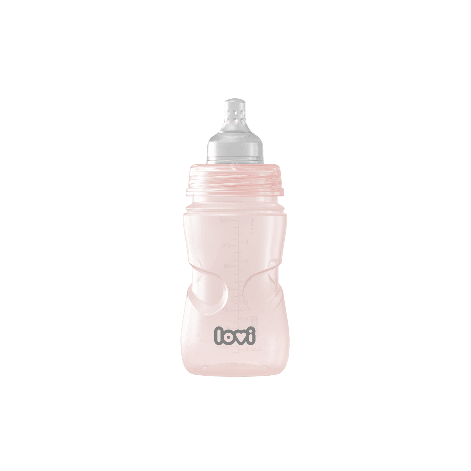 Пляшечка для годування Lovi Trends 250 мл - рожева (21/563_pin) зображення 3