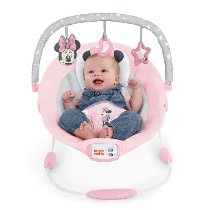 Кресло-качалка Bright Starts Minnie Mouse Rosy Skies (12206) изображение 3