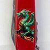 Нож Victorinox Spartan Zodiac 91 мм Зелений дракон на дереві (1.3603_Z3350u) изображение 2