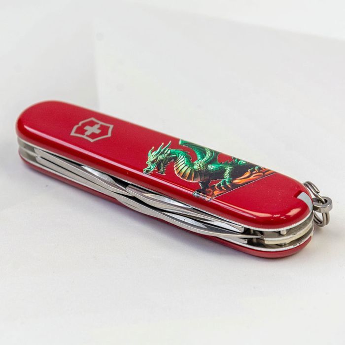 Нож Victorinox Spartan Zodiac 91 мм Червоний дракон (1.3603.3_Z3361u) изображение 3