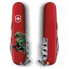 Нож Victorinox Spartan Zodiac 91 мм Зелений дракон на дереві (1.3603_Z3350u)