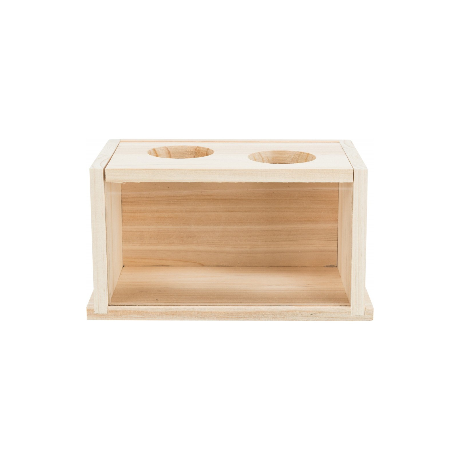Іграшка для гризунів Trixie Ванна дерев'яна 22х12х12 см (4011905630045) зображення 2