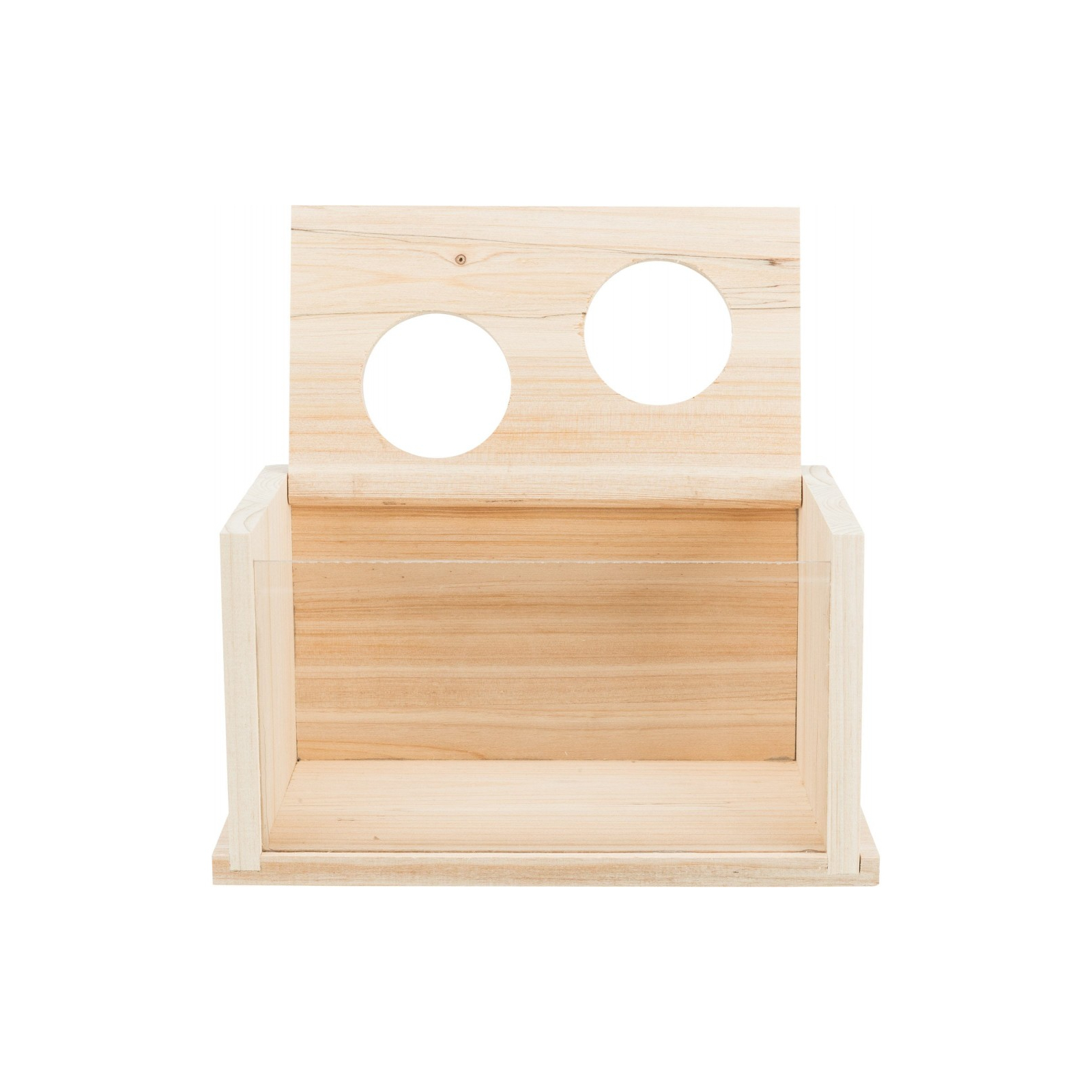 Іграшка для гризунів Trixie Ванна дерев'яна 22х12х12 см (4011905630045) зображення 3