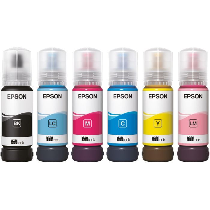 Контейнер з чорнилом Epson 108 EcoTank L8050/L18050 black (C13T09C14A) зображення 3