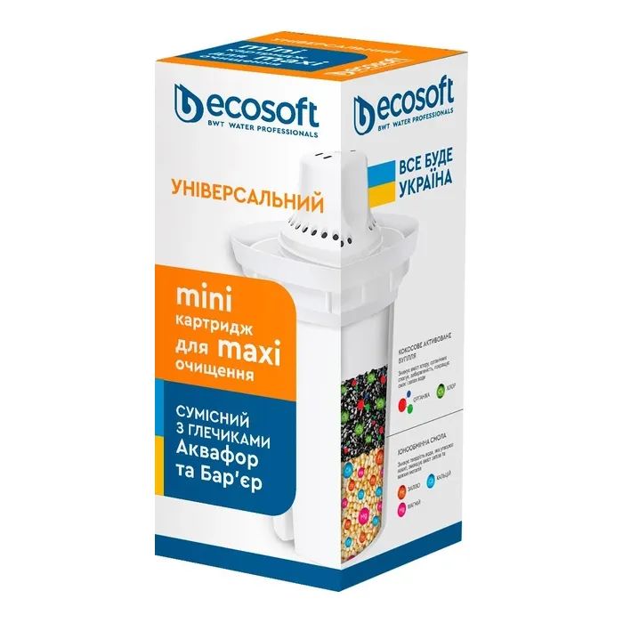 Картридж для фільтра глечика Ecosoft Картридж для глечиків універсальний (4820056801439) зображення 2