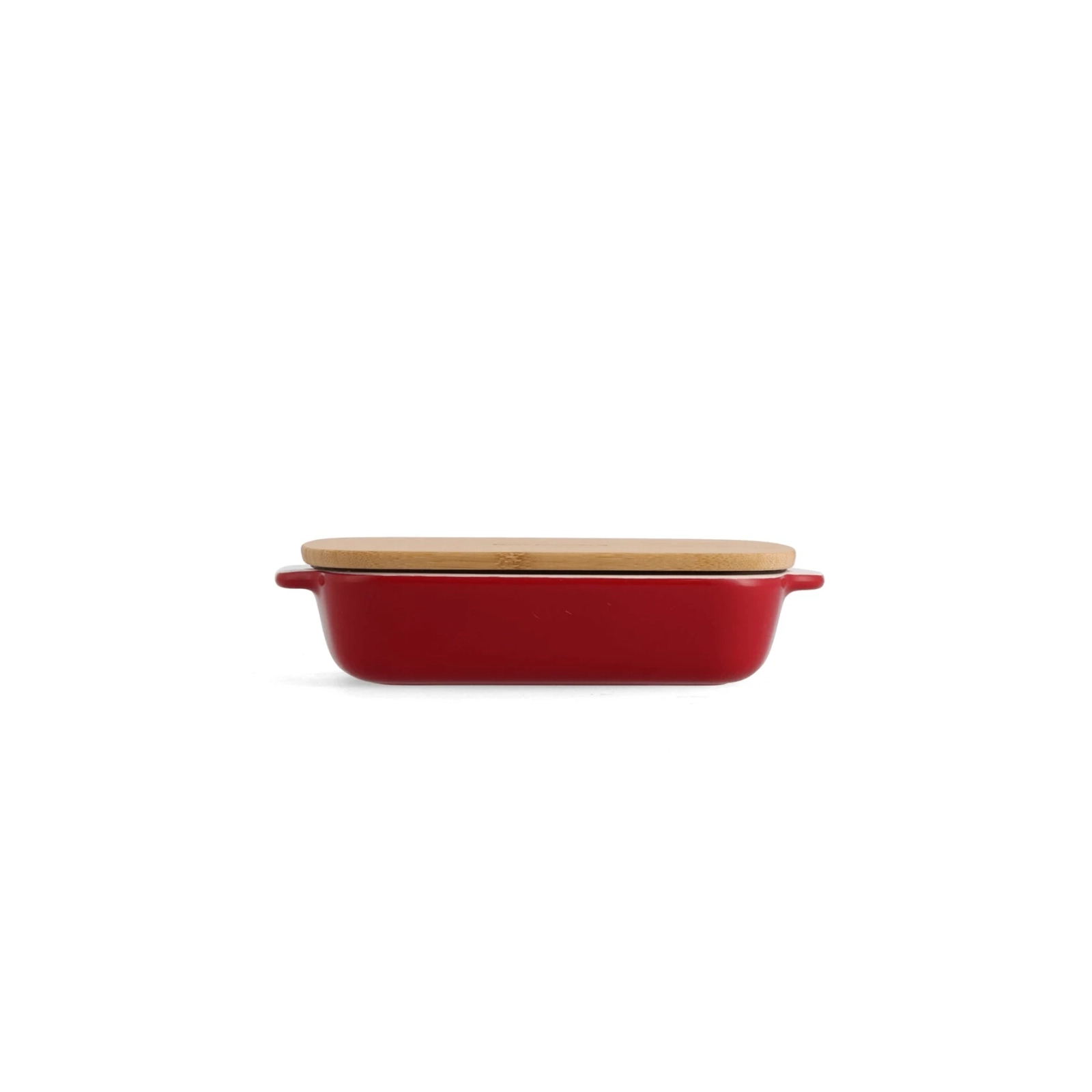 Форма для выпечки KitchenAid з кришкою керамогранітна 3,8 л Червона (CC006108-001) изображение 2