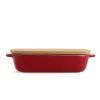 Форма для выпечки KitchenAid з кришкою керамогранітна 0,9 л Червона (CC006104-001) изображение 2