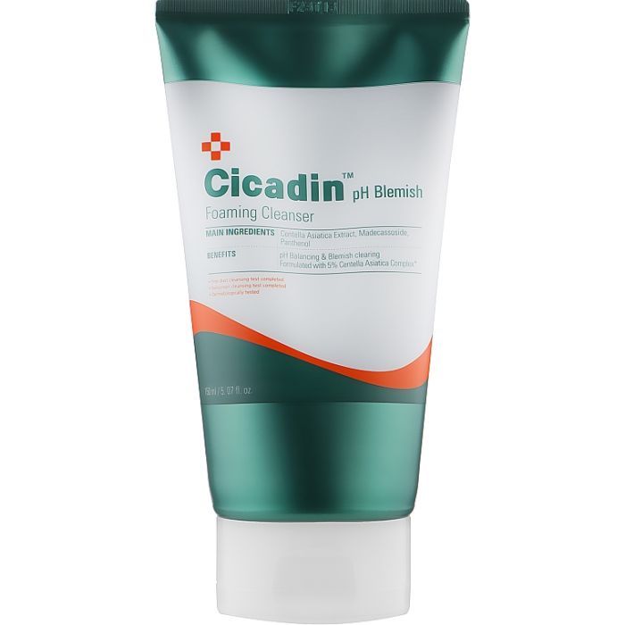 Пенка для умывания Missha Cicadin pH Blemish Foaming Cleanser 150 мл (8809643526197)