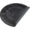 Килимок під крісло ASUS ROG Cosmic Mat Black (90GC01E0-BGW000)