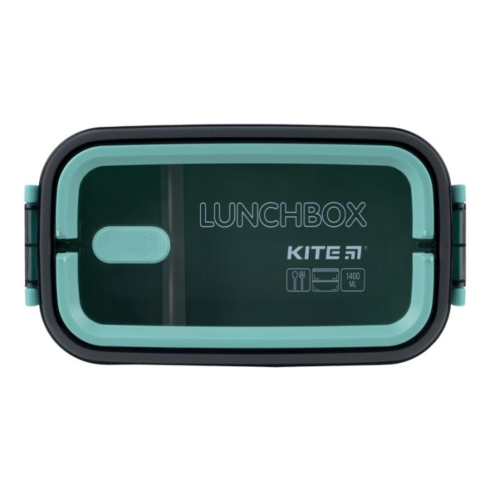 Ланч-бокс дитячий Kite подвійний з наповненням 1400 мл, рожевий (K23-183-3) зображення 7
