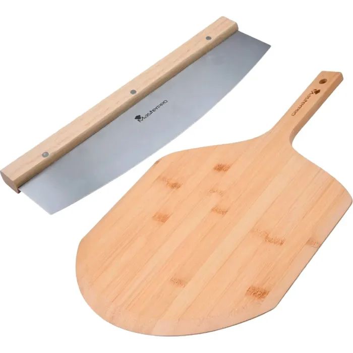Кухонный нож MasterPro Pizza oven 2 предмета (ніж та дошка) (BGKIT-0046)
