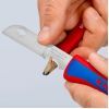 Нож монтажный KNIPEX электрика складной (16 20 50 SB) изображение 7
