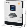 Инвертор Delux NKH-3KW 24V 60А MPPT (90021794) изображение 2