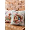 Наволочка Прованс гобеленовая декоративная Зайка в корзине Злагода 45х45 см (034252) изображение 2