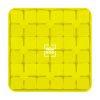 Универсальная посуда для животных WAUDOG Silicone Коврик для поиска корма 20х20х1.7 см желтый (23518) изображение 3