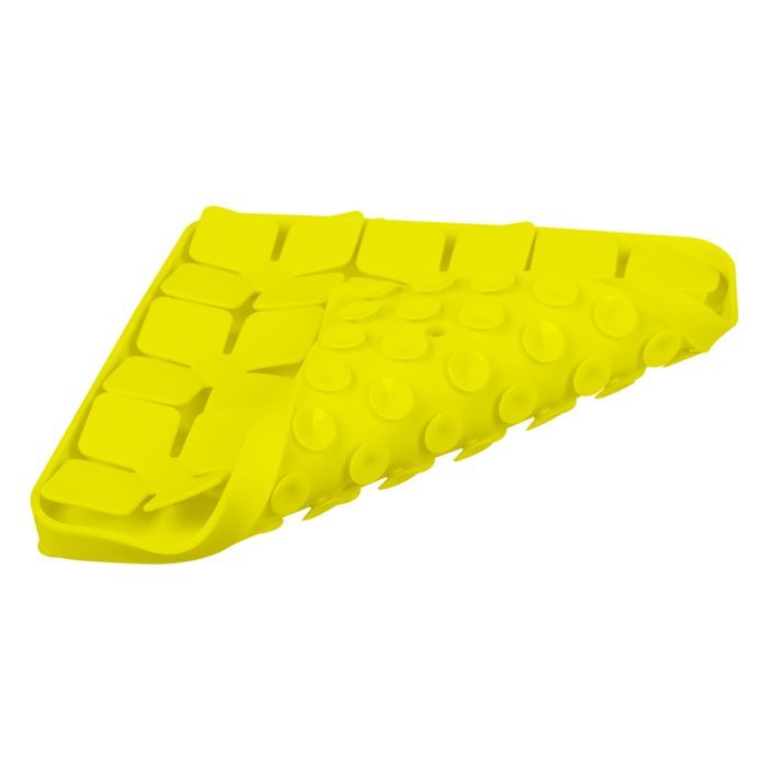 Універсальний посуд для тварин WAUDOG Silicone Килимок для пошуку корму 20х20х1.7 см жовтий (23518) зображення 5