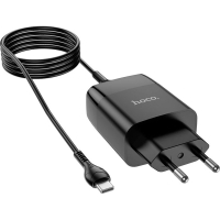 Зарядное устройство HOCO C86A set (Type-C) Black (6931474746313) изображение 3
