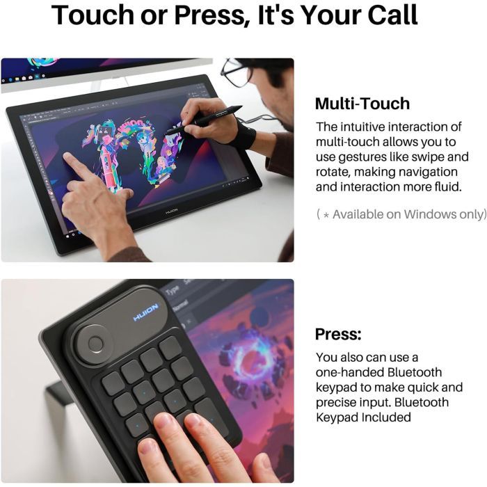 Планшет-монітор Huion Kamvas Pro 19 (GT1902) зображення 9
