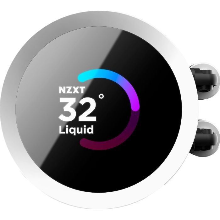 Система жидкостного охлаждения NZXT Kraken RGB 280mm w/Display, (RL-KR280-W1) изображение 3