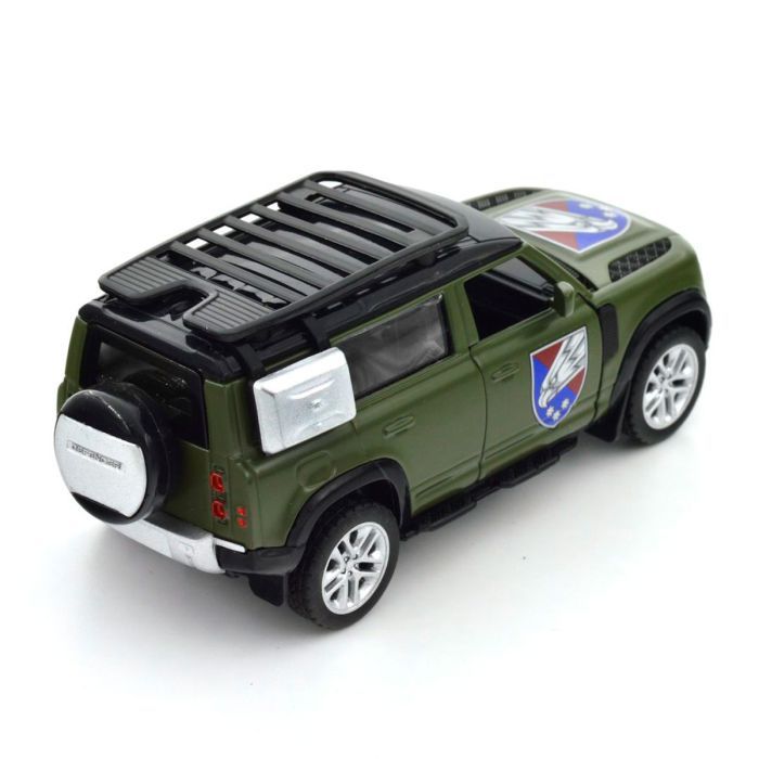 Машина TechnoDrive Автомодель серії Шеврони Героїв - Land Rover Defender 110 - 25 ОПДБр (250289M) зображення 12