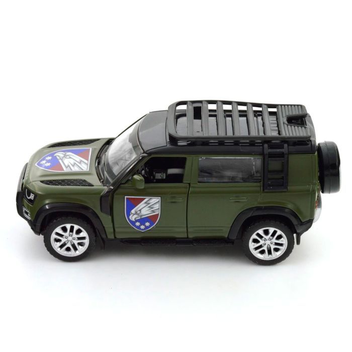 Машина TechnoDrive Автомодель серії Шеврони Героїв - Land Rover Defender 110 - 25 ОПДБр (250289M) зображення 9