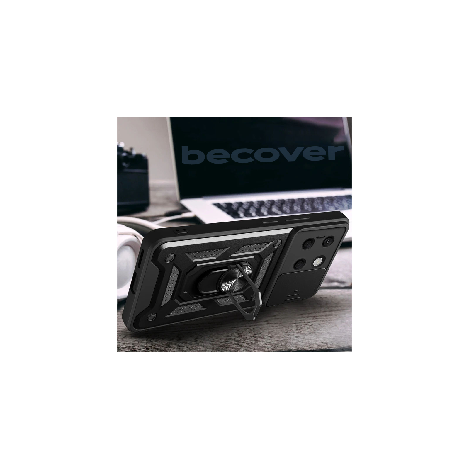 Чохол до мобільного телефона BeCover Military Xiaomi 14 Pro 5G Black (711161) зображення 5