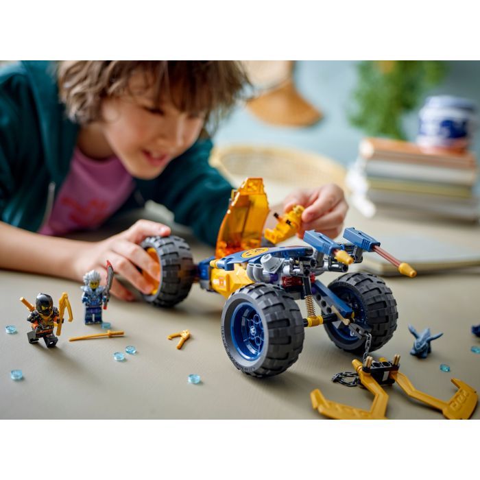 Конструктор LEGO Ninjago Багги для бездорожья ниндзя Арин 267 деталей (71811) изображение 7