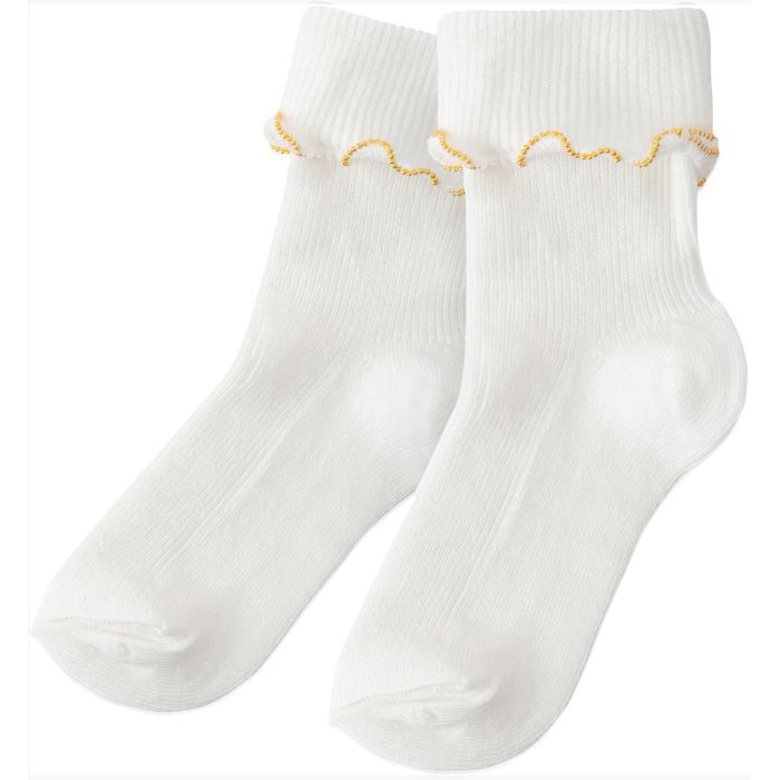 Носки детские BNM с оборкой (M0C0119-0002-3G-cream)