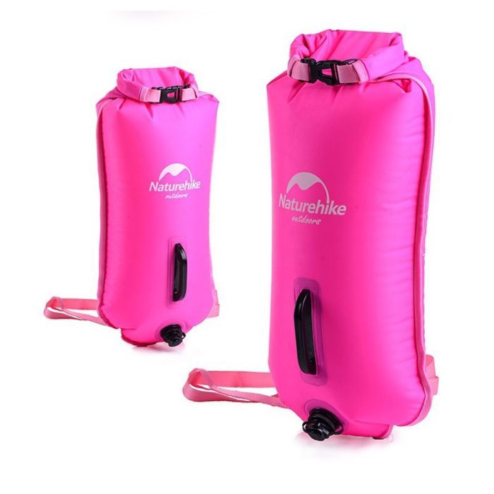 Гермомешок Naturehike Буй NH17S001-G 18 л рожевий (6927595717950) изображение 2