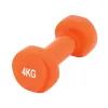Гантель PowerPlay вінілові 4125 Achilles 2 х 4 кг Помаранчеві (PP_4125_4kg_2in) изображение 3