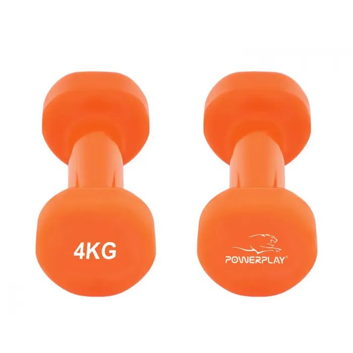 Гантель PowerPlay вінілові 4125 Achilles 2 х 3 кг Зелені (PP_4125_3kg_2in) изображение 5