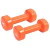 Гантель PowerPlay вінілові 4125 Achilles 2 х 4 кг Помаранчеві (PP_4125_4kg_2in) изображение 6