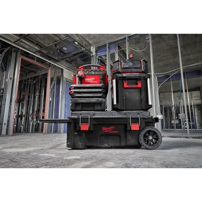 Ящик для инструментов Milwaukee XL PACKOUT 965x609x401 на колесах (4932478161) изображение 9