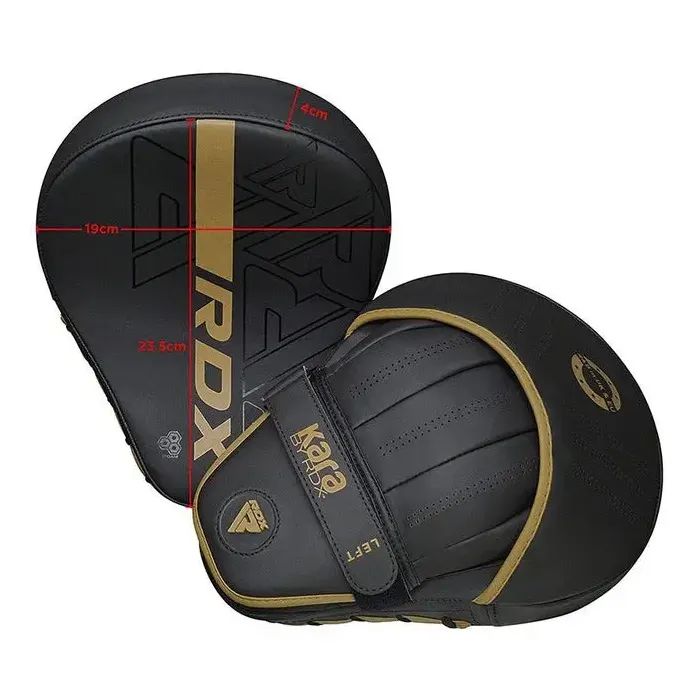 Лапы боксерские RDX F6 Kara Matte Black (FPR-F6MB) изображение 2