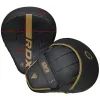 Лапы боксерские RDX F6 Kara Matte Golden (FPR-F6MGL) изображение 2