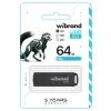 USB флеш накопитель Wibrand 64GB Mink Black USB 2.0 (WI2.0/MI64P4B) изображение 2