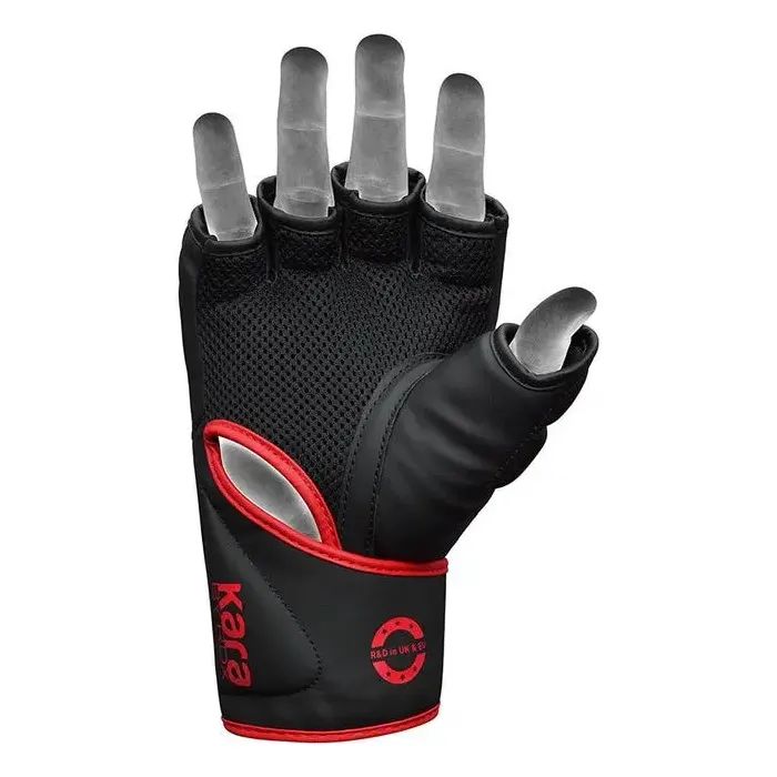 Перчатки для MMA RDX F6 Kara Matte Red Plus L/XL (GSR-F6MR-L/XL+) изображение 5