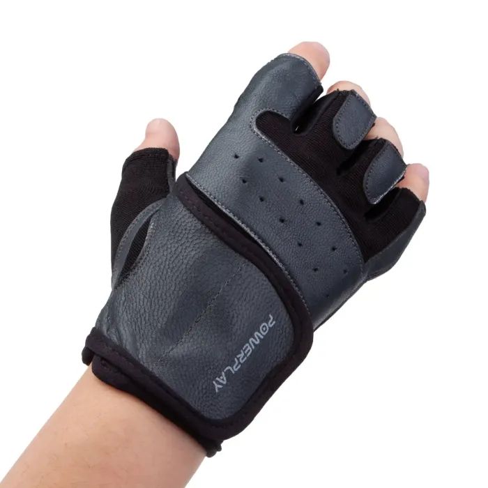 Перчатки для фитнеса PowerPlay 2229 Чорні L (PP_2229_L_Black) изображение 4