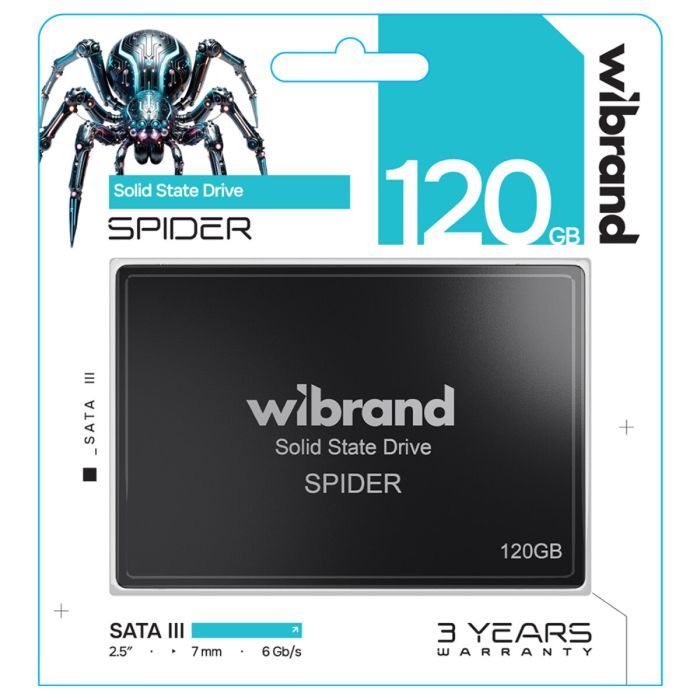 Накопитель SSD 2.5" 480GB Spider Wibrand (WI2.5SSD/SP480GBST) изображение 2