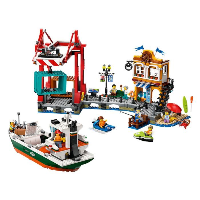 Конструктор LEGO City Морская гавань с грузовым судном (60422) изображение 3