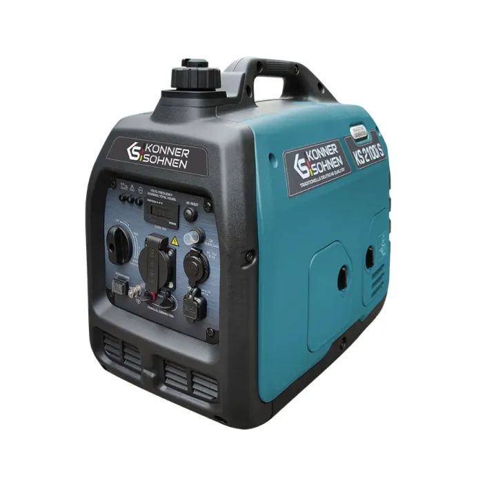 Генератор Konner&Sohnen инверторный KS 2100IS, 230В, 2.0kW, ручной стартер, 18.5кг (KS2100IS)
