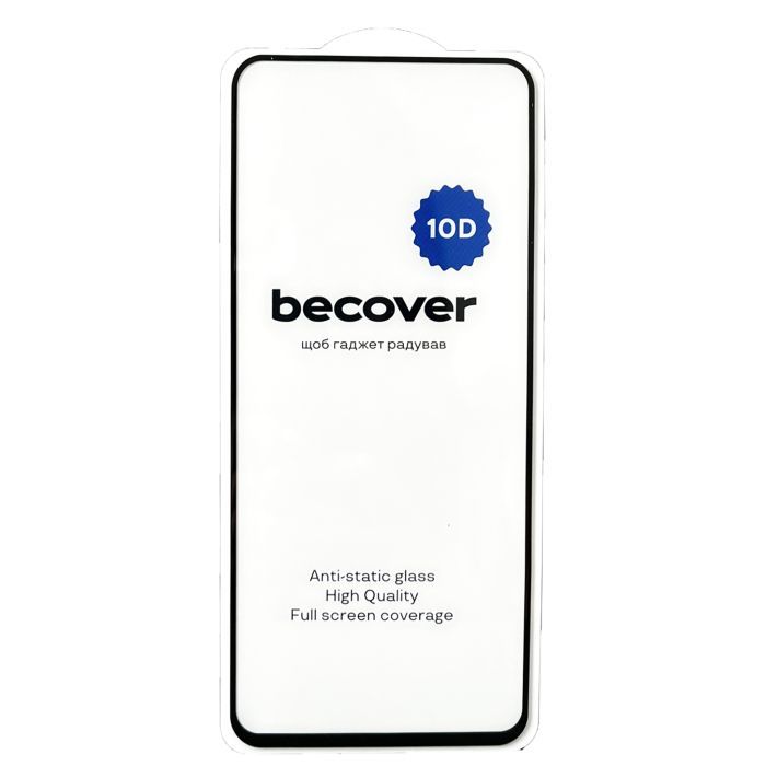 Стекло защитное BeCover Xiaomi Redmi 12 4G 10D Black (711369) изображение 3