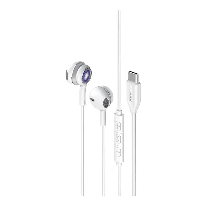 Наушники Promate LumiBuds-C Black (lumibuds-c.black)