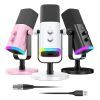 Мікрофон Fifine AM8W USB/XLR White (AM8W) зображення 4