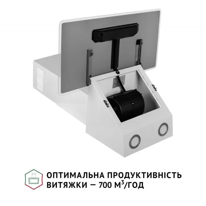 Витяжка кухонна Perfelli VICCO 6HSR NERO зображення 6