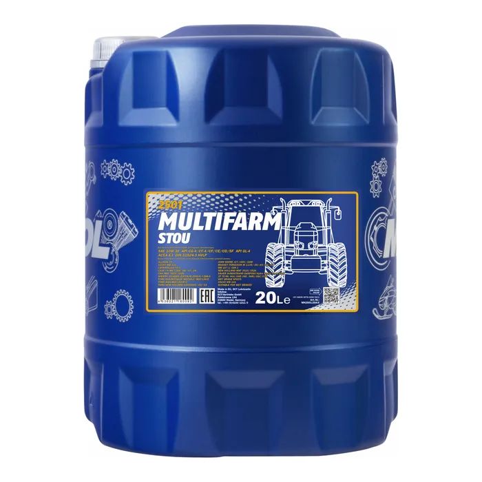 Моторна олива Mannol Multifarm STOU 10W30 20л (MN2501-20)