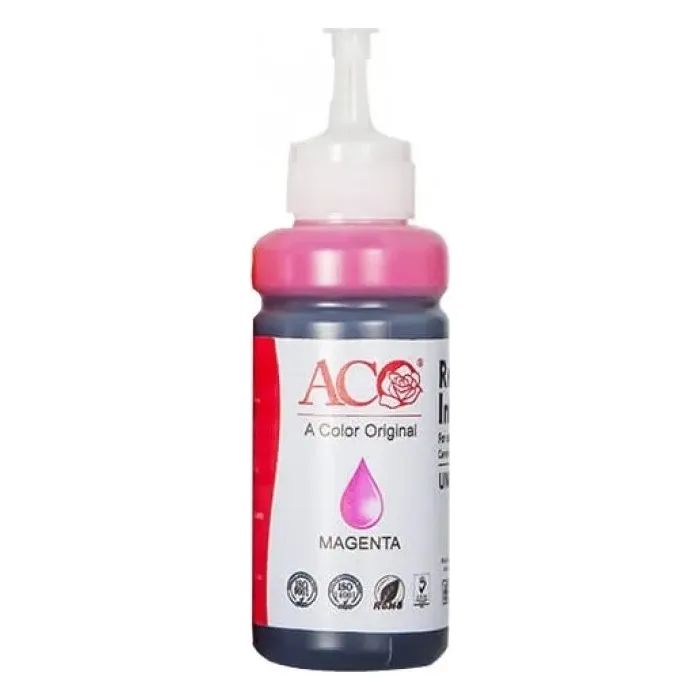 Чернила ACO HP GT51/52 Magenta, 70ml, InkTank/Smart Tank (ACO-AH-001-MUN)