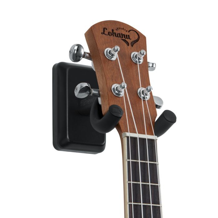 Держатель для гитары Gator Frameworks Wall Mount Ukulele / Mandolin Hanger Black (GFW-UKE-HNGRBLK) изображение 2