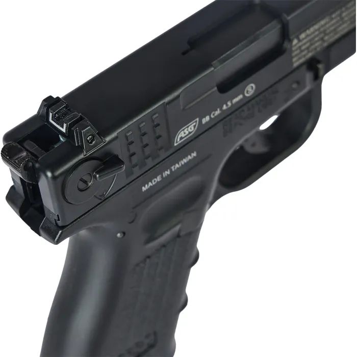Пневматический пистолет ASG ISSC M22 Blowback Black (19803) изображение 5