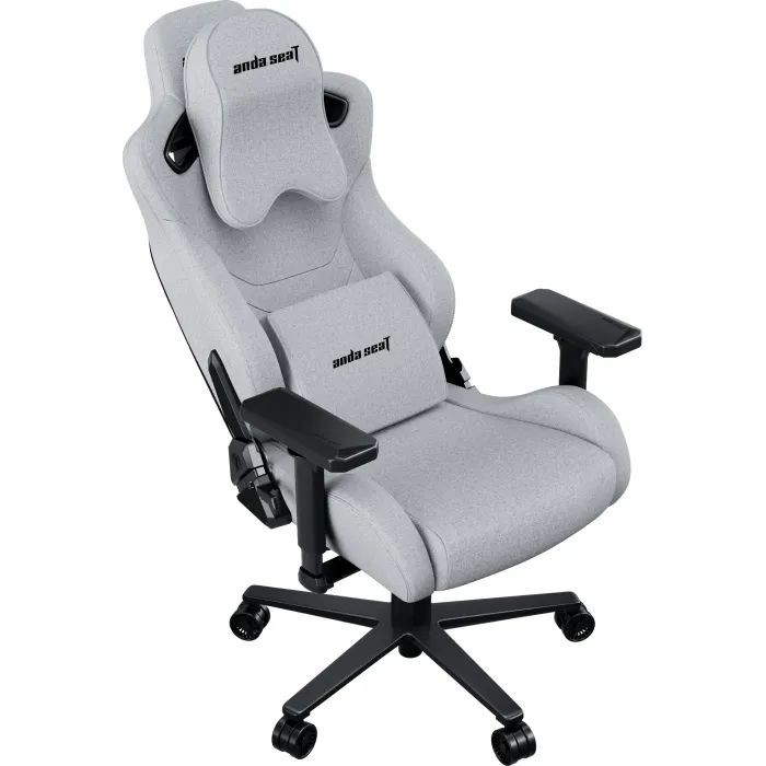 Кресло игровое Anda Seat Kaiser 2 Pro Fabric Size XL Grey (AD12YXL-17-G-F-G01) изображение 8